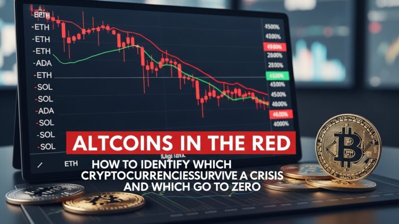 Altcoins in the Red: How to Identify Which Cryptocurrencies Survive a Crisis and Which Go to Zero