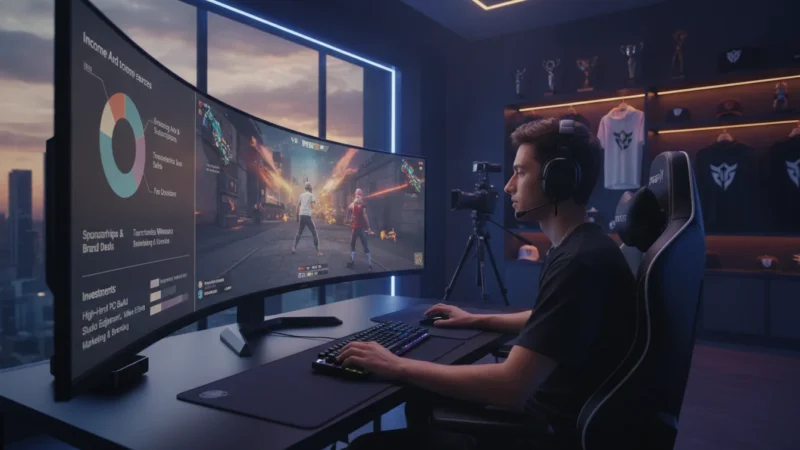 How Much Is a Free Fire Influencer Career Worth? Understand the Income Sources and Investments